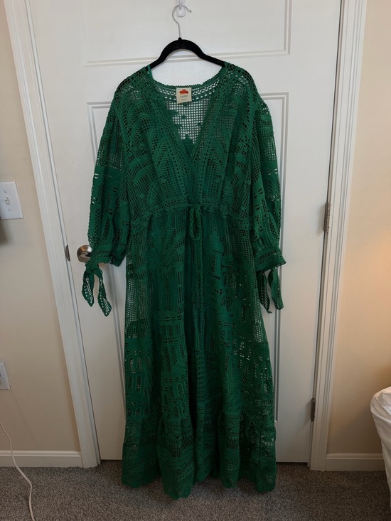 FARM Rio Dresses & Skirts - FARM Rio Emerald Green Maxi Dress